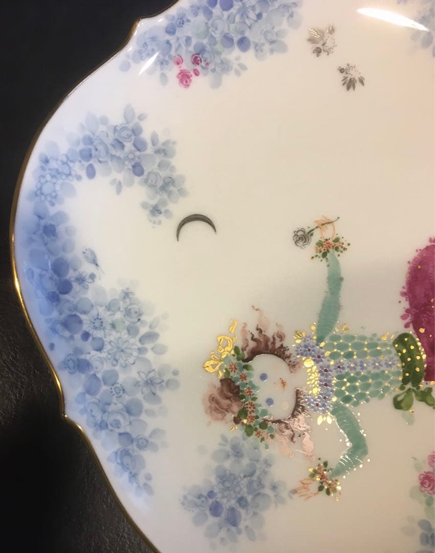 ⭐️マイセンお箱⭐️真夏の夜の夢No.6プレート１８ｃｍ