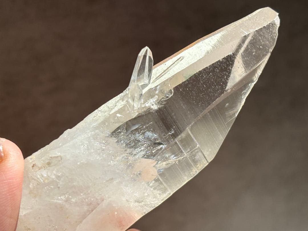 《希少！ピュアレイ レムリアンシード＊クォーツinクォーツ 》