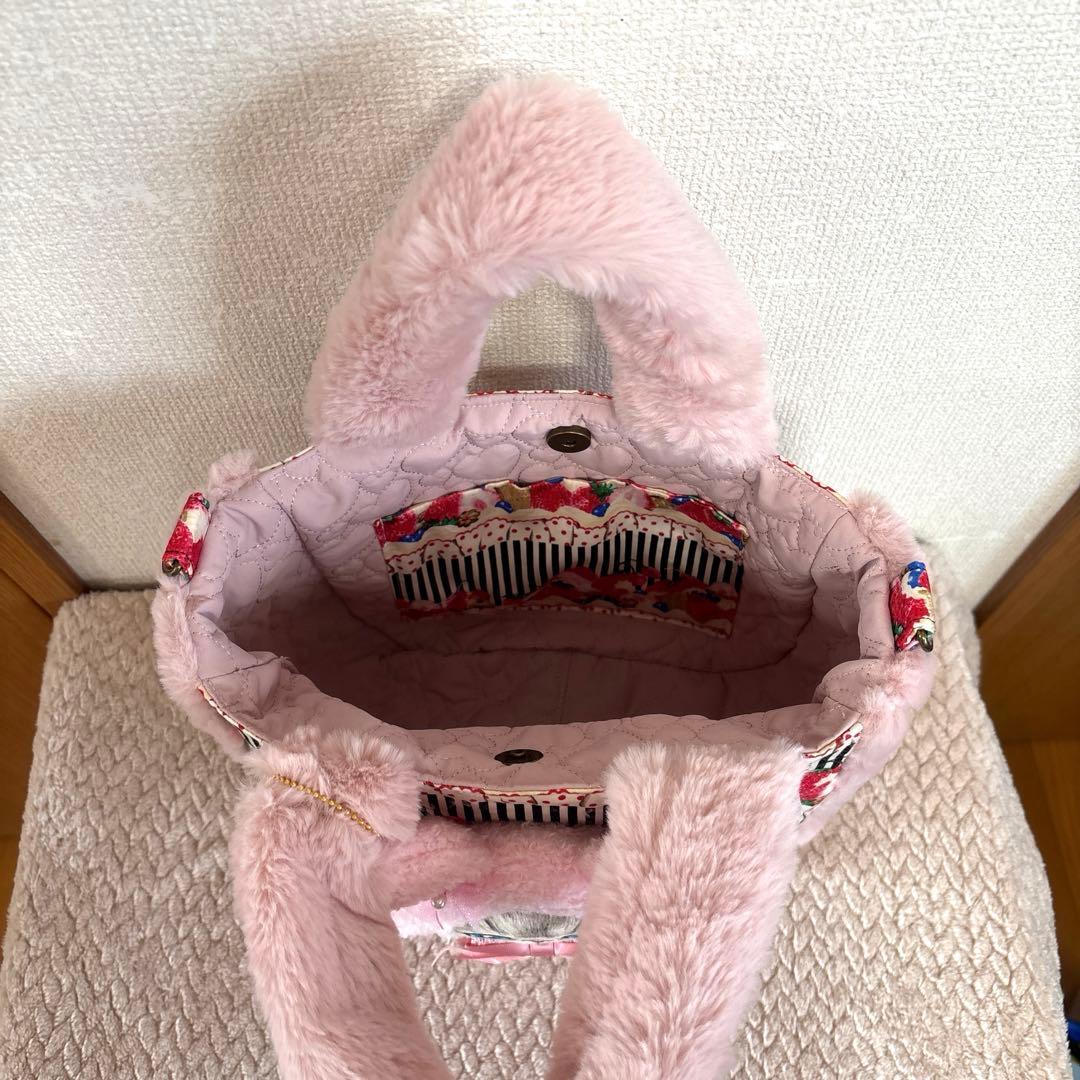 d*7様 コヤンイサムチョン　Bigルミちゃんふわモコトート