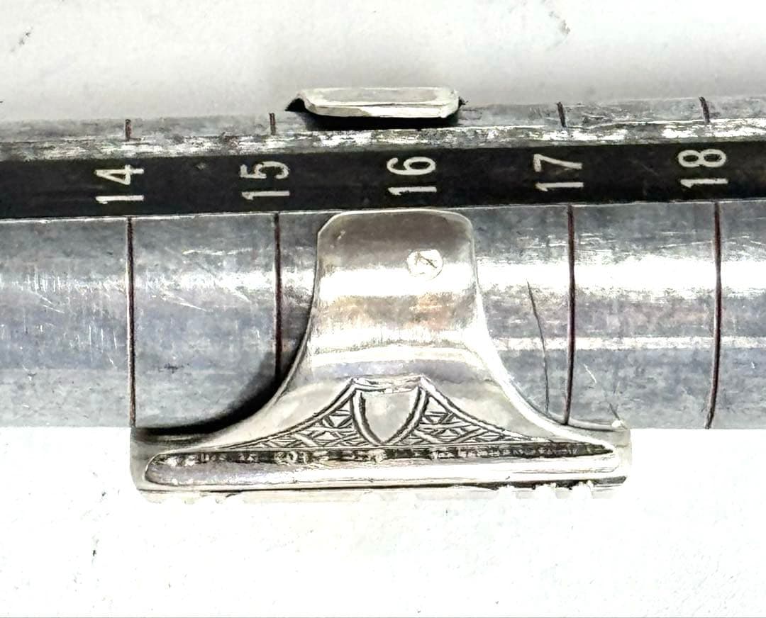 トゥアレグ族　ハンドメイド　さシルバーリング　　(２)