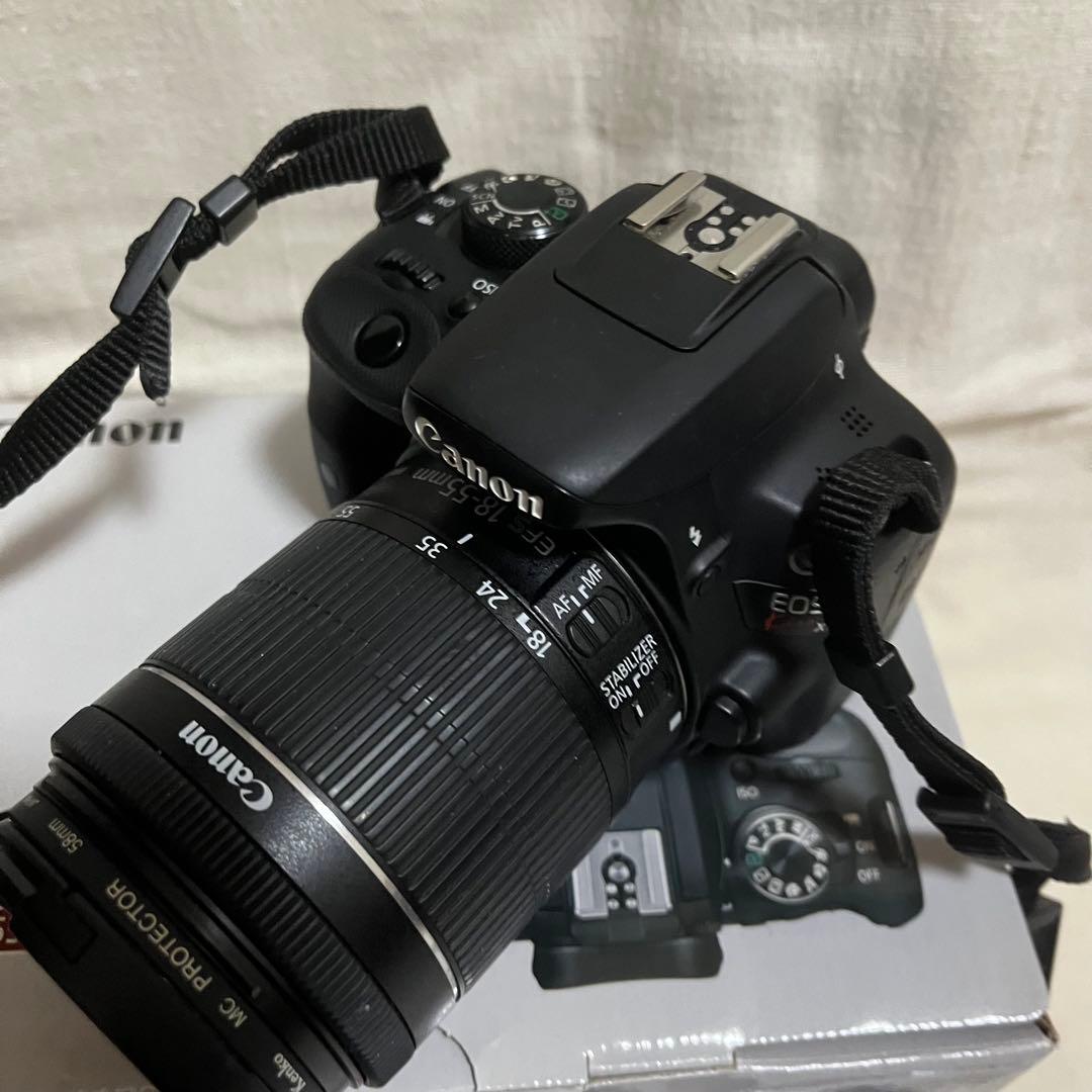 Canon EOS kiss x7 レンズ プロテクター付き 一眼レフカメラ