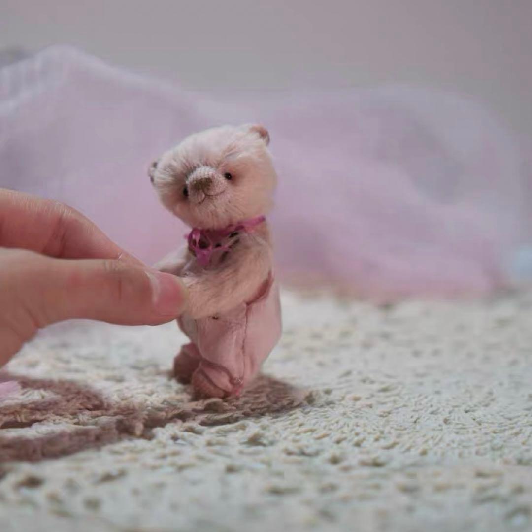 足裏もかわいい仔熊 アーティストベア テディベア ミニチュア 海外作家様