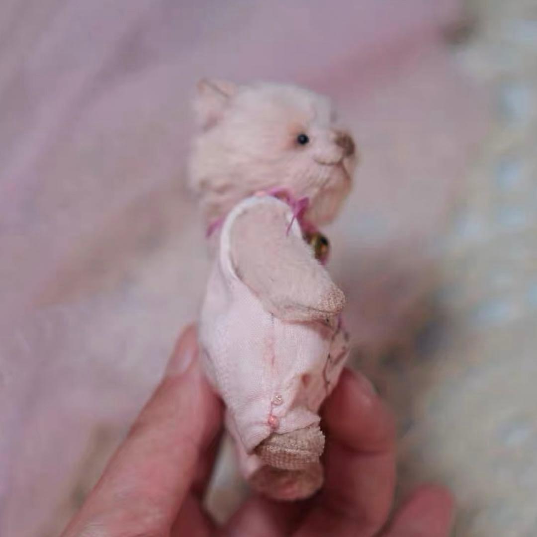 足裏もかわいい仔熊 アーティストベア テディベア ミニチュア 海外作家様