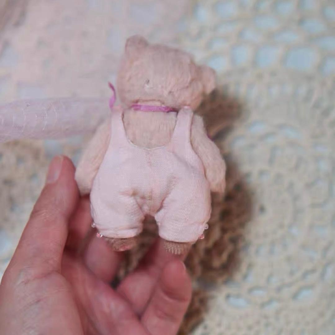 足裏もかわいい仔熊 アーティストベア テディベア ミニチュア 海外作家様