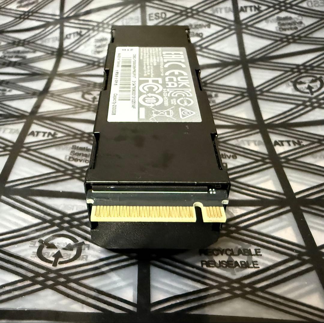 CORSAIR MP600 PRO XT 2TB Gen4 動作良好