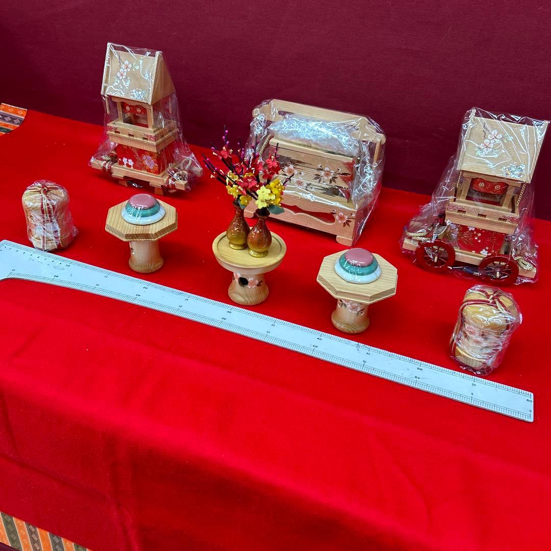 【184】売り切り価格！30号6点セット＊雛道具＊展示品