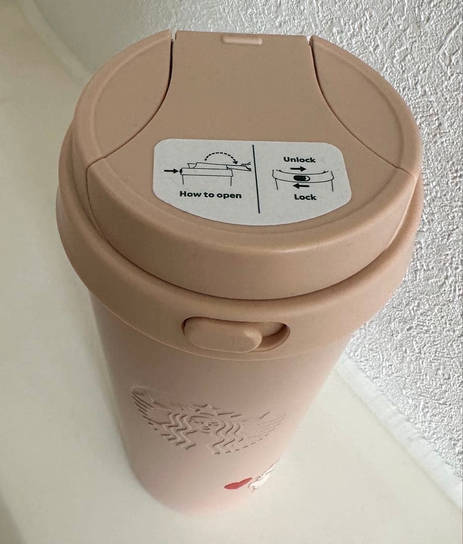 【新品未使用】スタバ　バレンタイン ステンレスToGoボトル　リユーザブルカップ