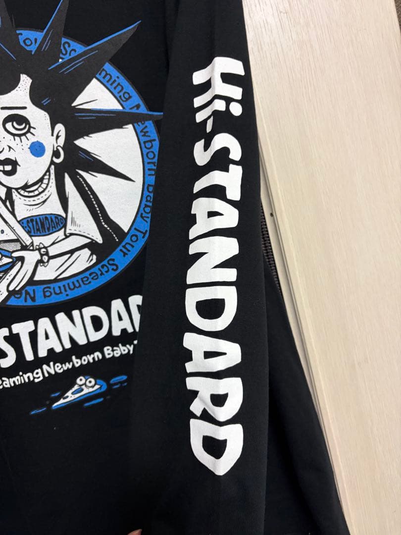ハイスタ Hi-STANDARD ロンT ブラック L