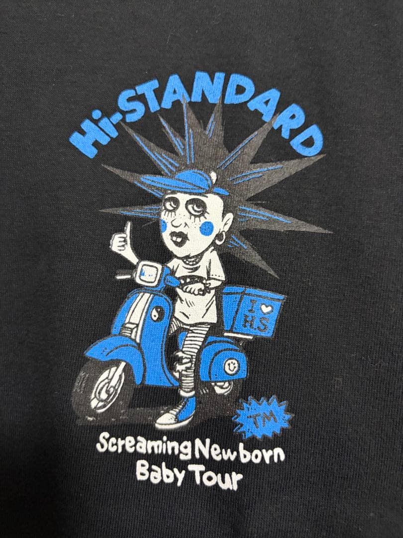 ハイスタ Hi-STANDARD ロンT ブラック L