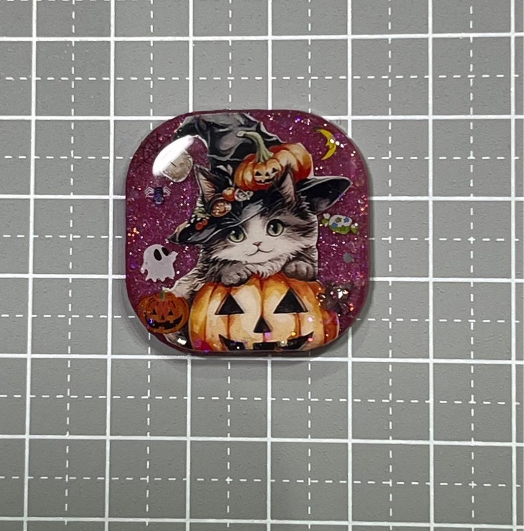 感謝価格(ㅅ´꒳` )ハロウィンねこちゃん レジンヘアゴム