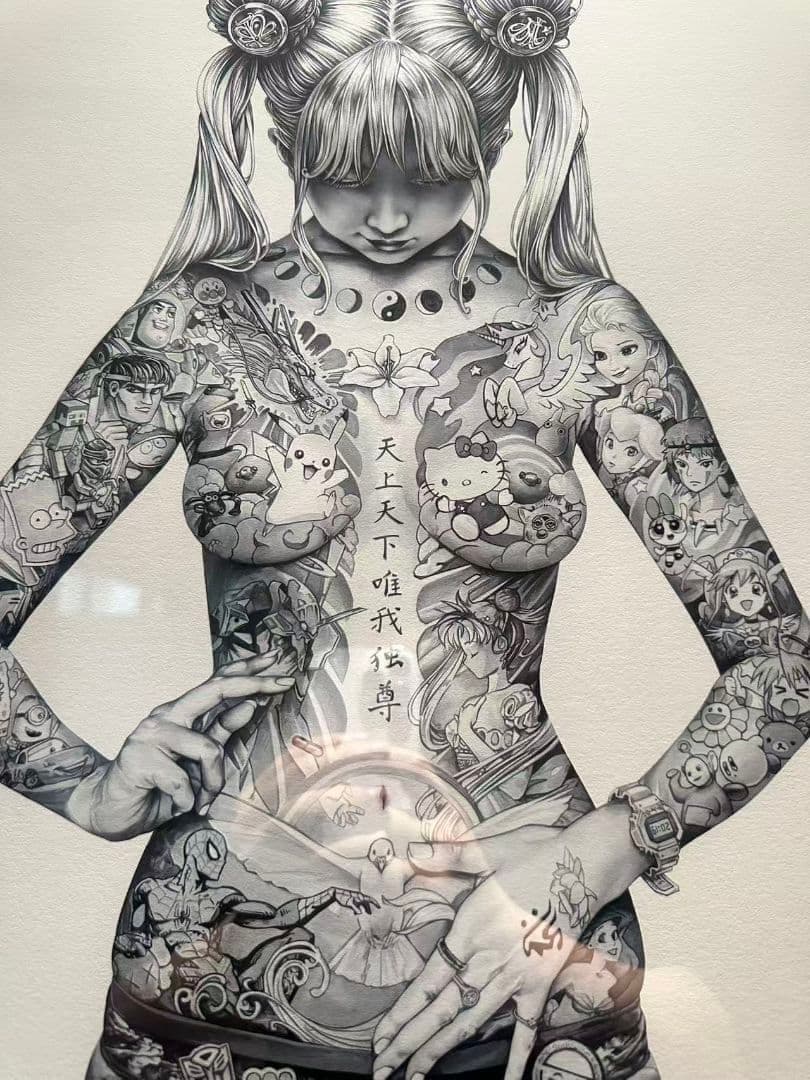 大友昇平 SHOHEI OTOMO「平成聖母」シルクスクリーン