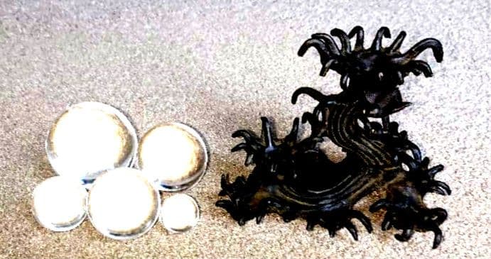 龍の玉　水晶五星( 本水晶です