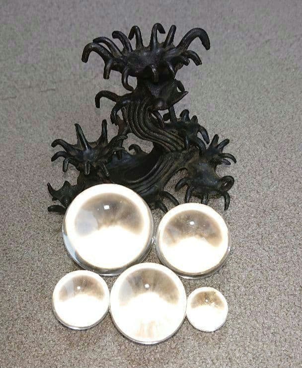 龍の玉　水晶五星( 本水晶です