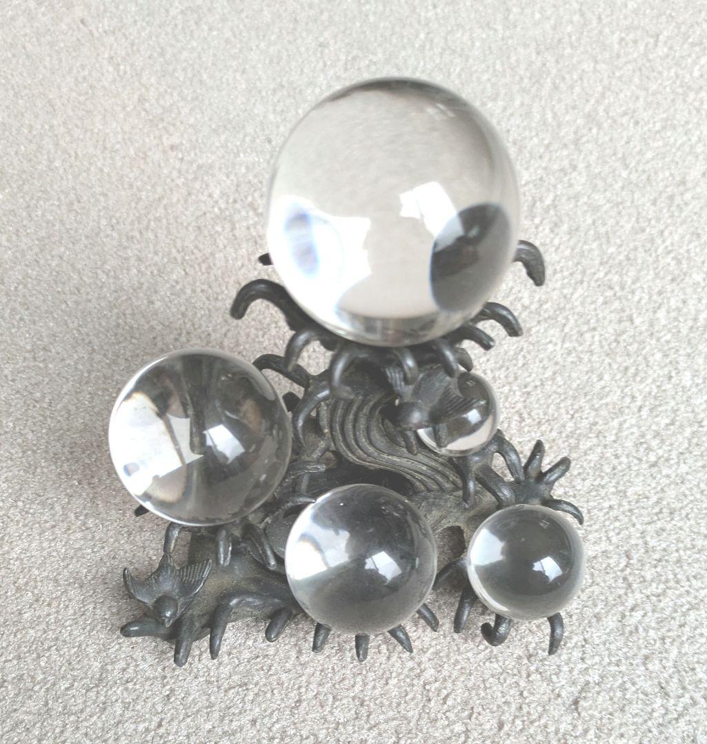 龍の玉　水晶五星( 本水晶です