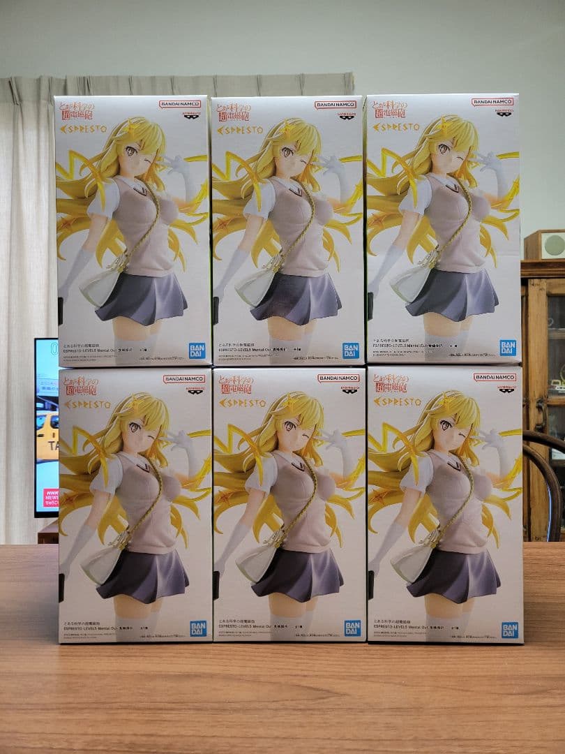 とある科学の超電磁砲·Mental Out -食蜂操祈·6体セット·新品未開封