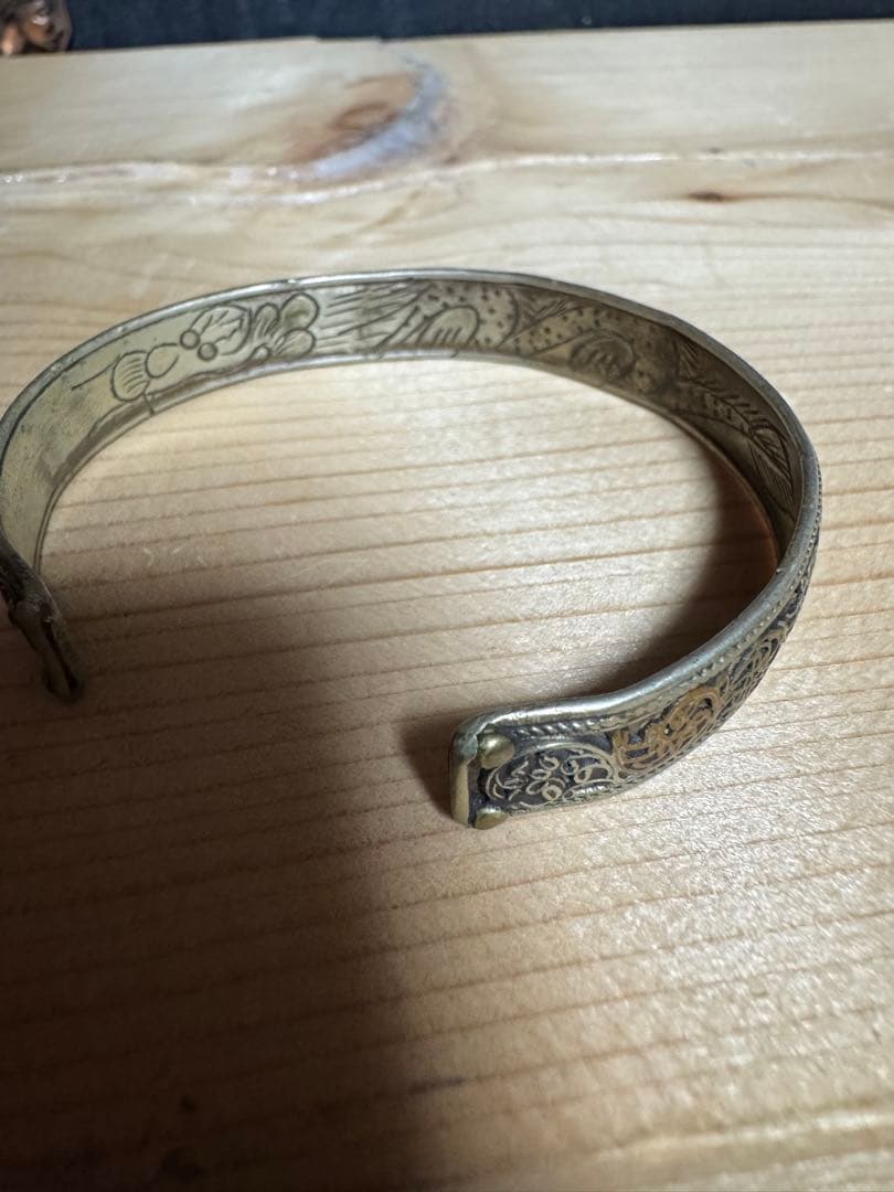 Vintage 梵字　チベット　バングル