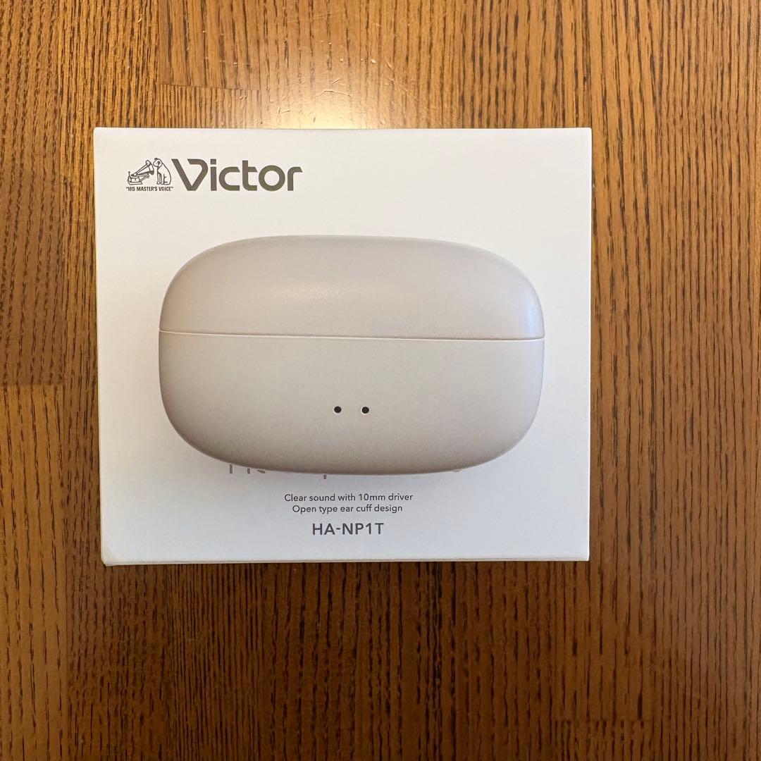 Victor HA-NP1T-W ワイヤレスイヤホン オフホワイト
