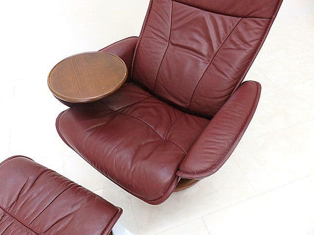 ぱ*え様 EKORNES/エコーネス 総革 ストレスレスチェア　１人掛けソファ/