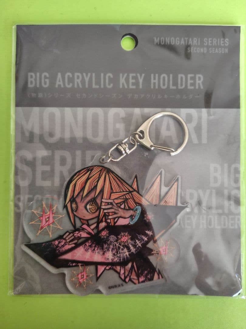 ＜物語＞シリーズ　デカアクリルキーホルダー　忍野忍　５種セット