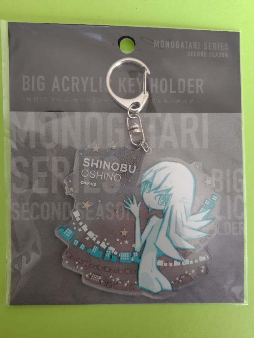 ＜物語＞シリーズ　デカアクリルキーホルダー　忍野忍　５種セット