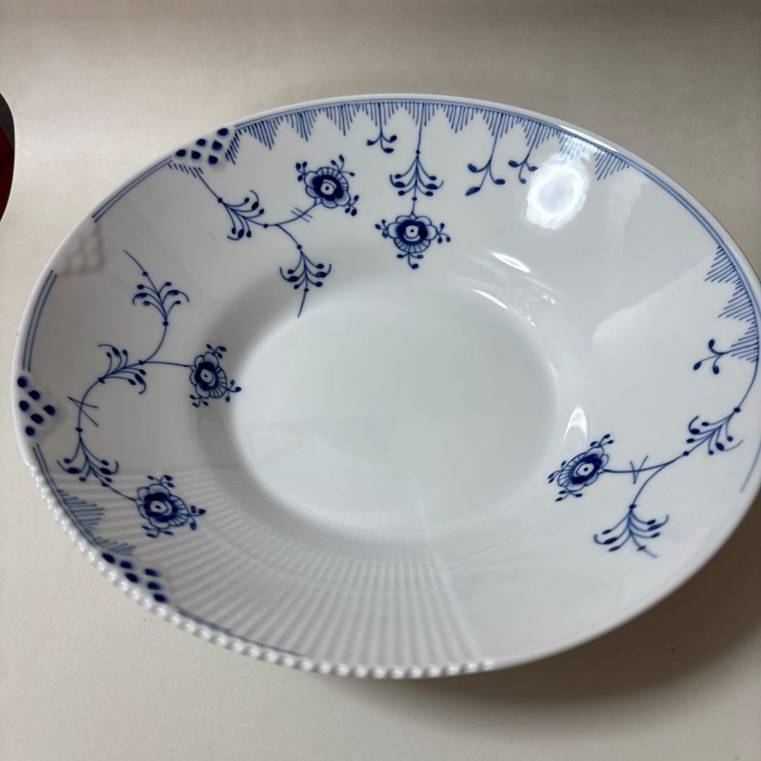 ロイヤルコペンハーゲン　ブルーエレメンツディーププレート25㎝