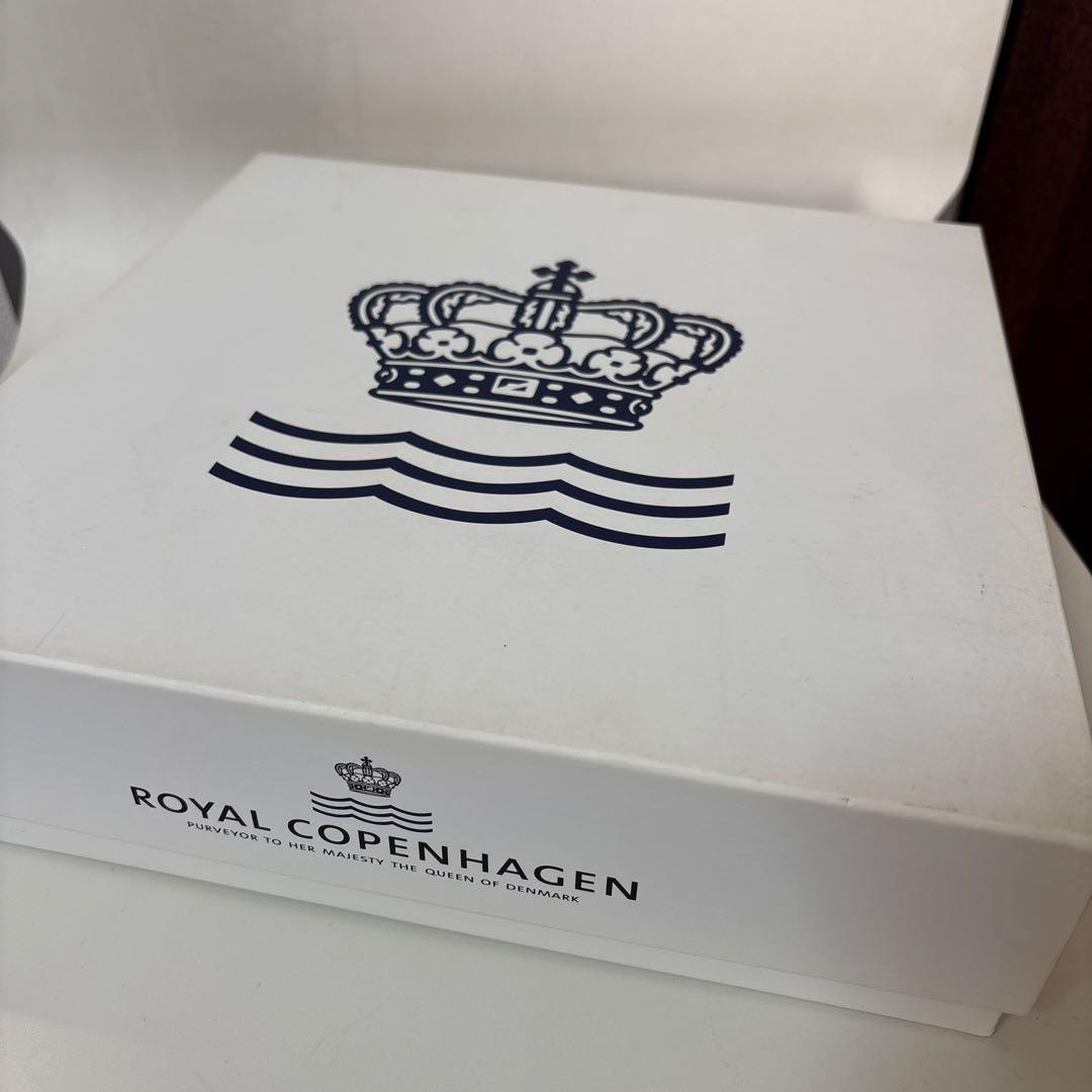 ロイヤルコペンハーゲン　ブルーエレメンツディーププレート25㎝