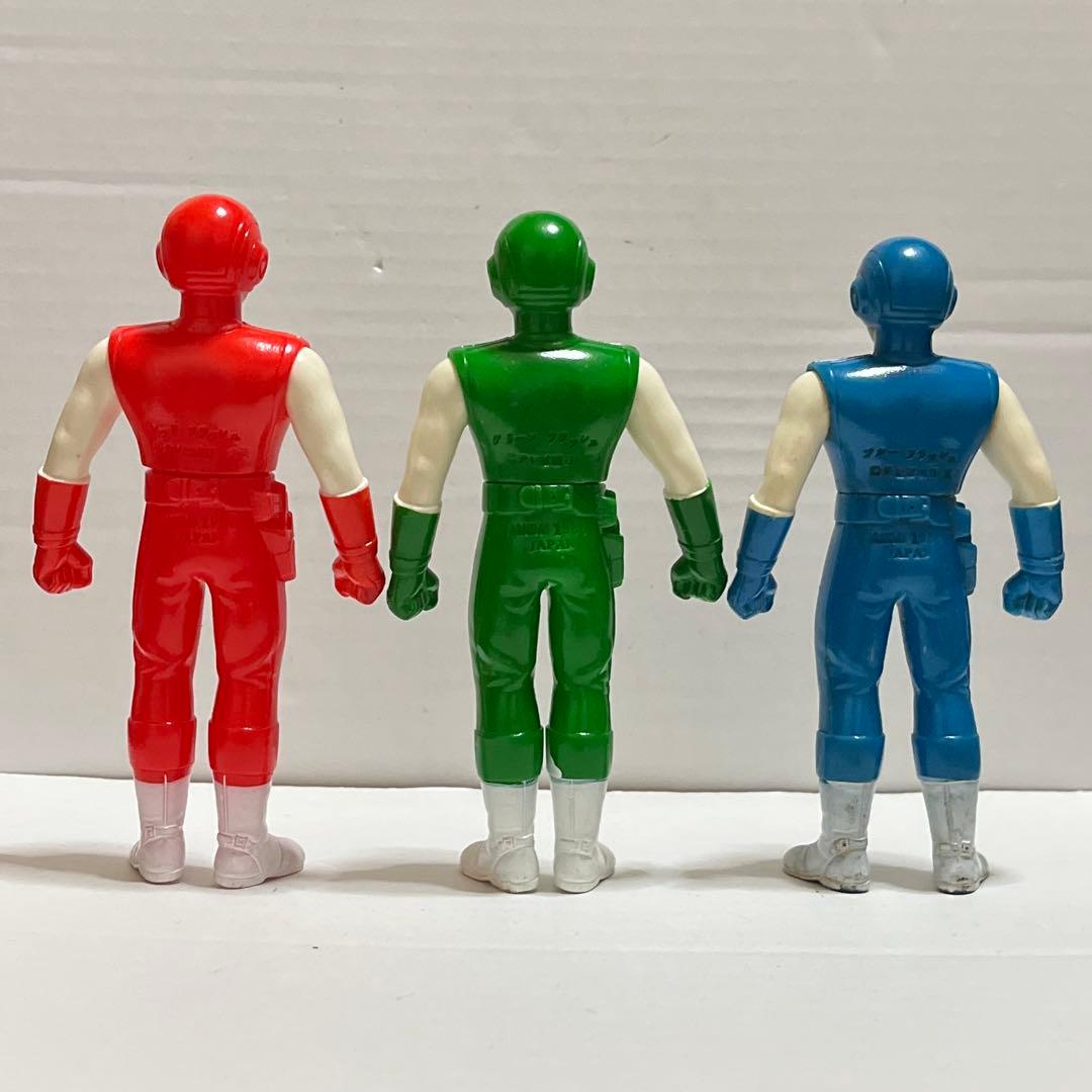 ☆フラッシュマン ソフビ 5体セット☆2