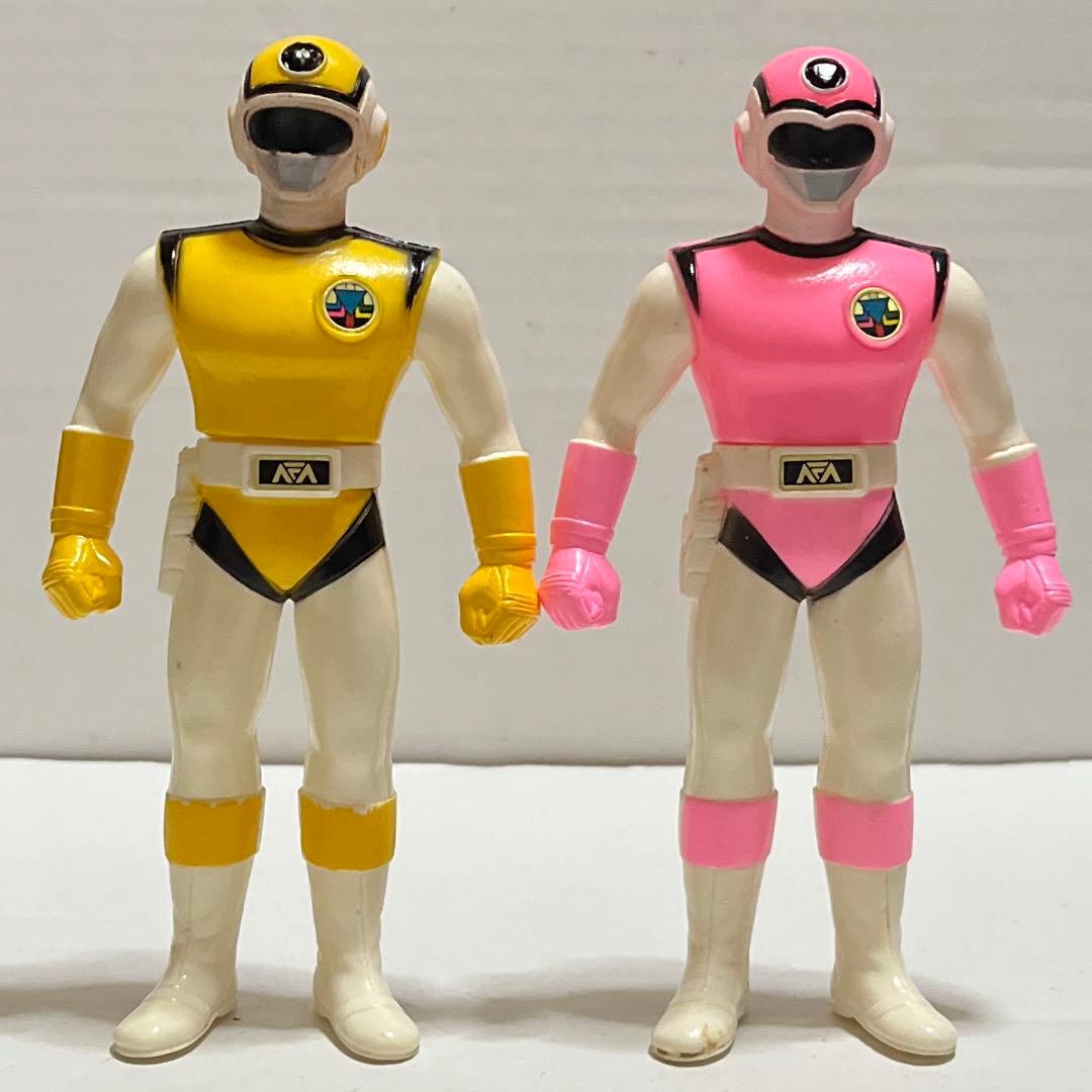 ☆フラッシュマン ソフビ 5体セット☆2