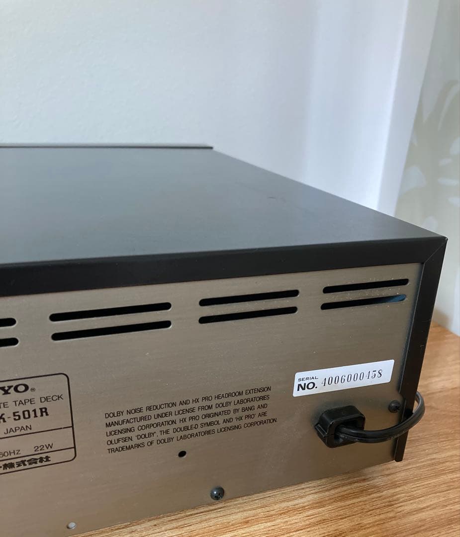 ONKYO カセットデッキ