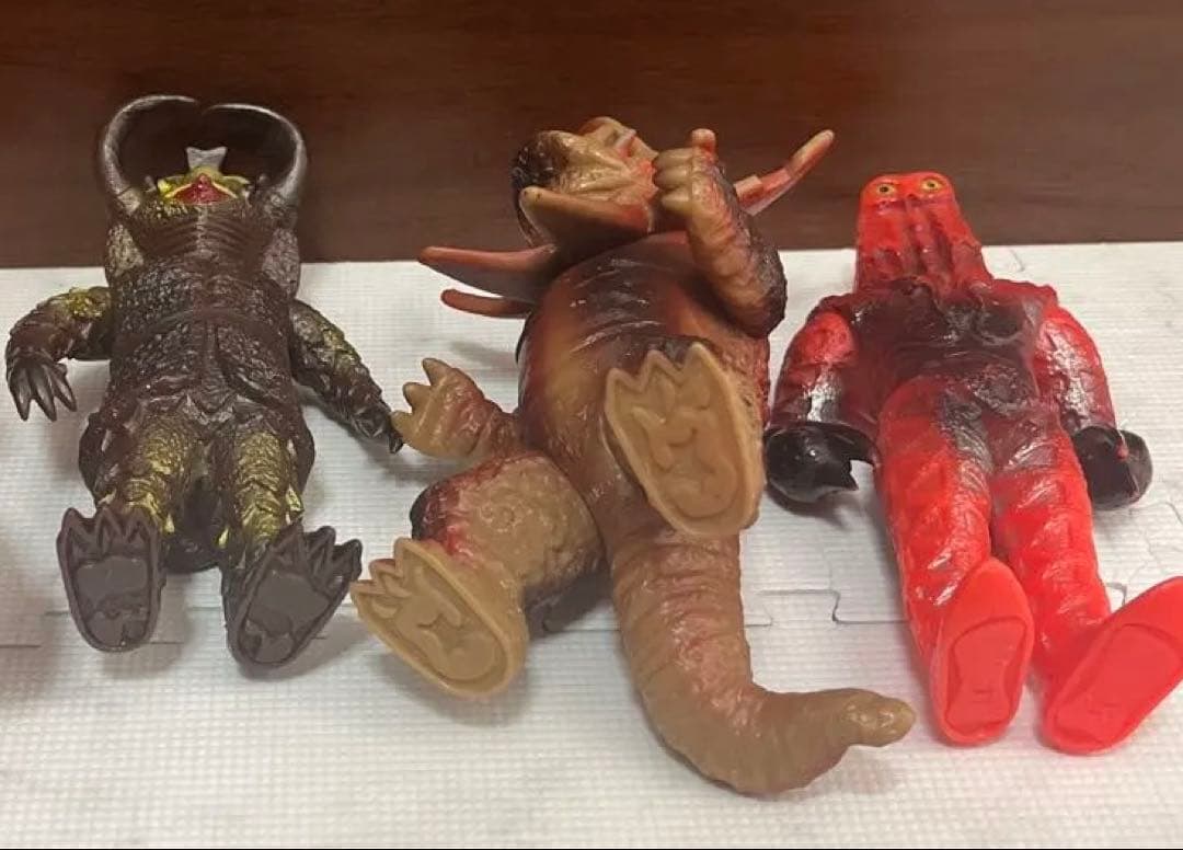 ポピー怪獣足製5体ソフビ