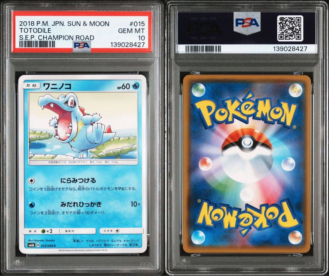 超希少　psa10 4連番　御三家　チコリータ　ポカブ　ワニノコ　ジガルデ