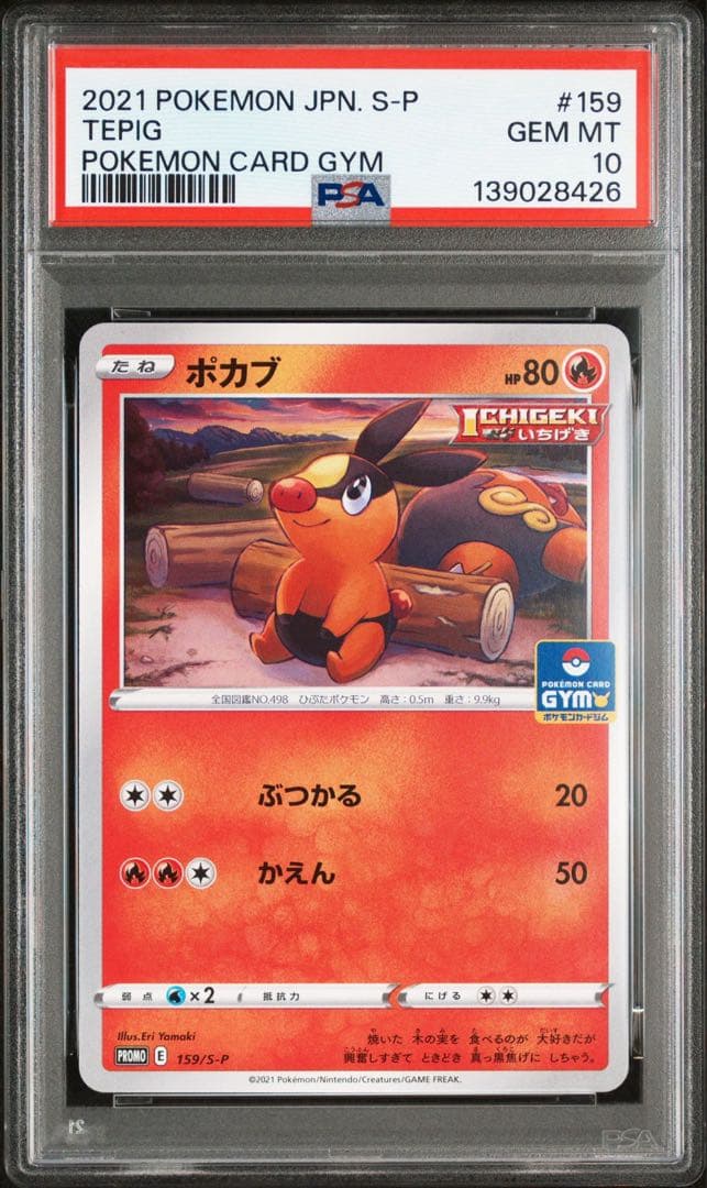 超希少　psa10 4連番　御三家　チコリータ　ポカブ　ワニノコ　ジガルデ