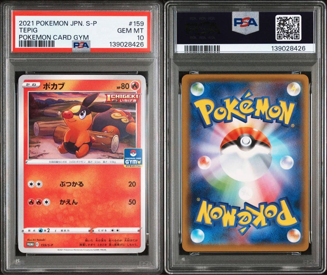 超希少　psa10 4連番　御三家　チコリータ　ポカブ　ワニノコ　ジガルデ