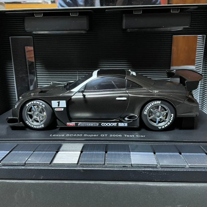 未展示品オートアート1/18レクサスSC430 スーパーGT2006 テストカー