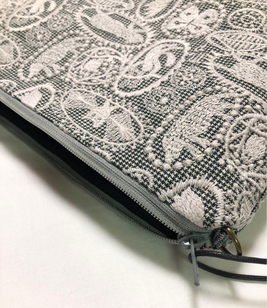 ミナペルホネン ジャングルレリーフ ポシェットポーチ