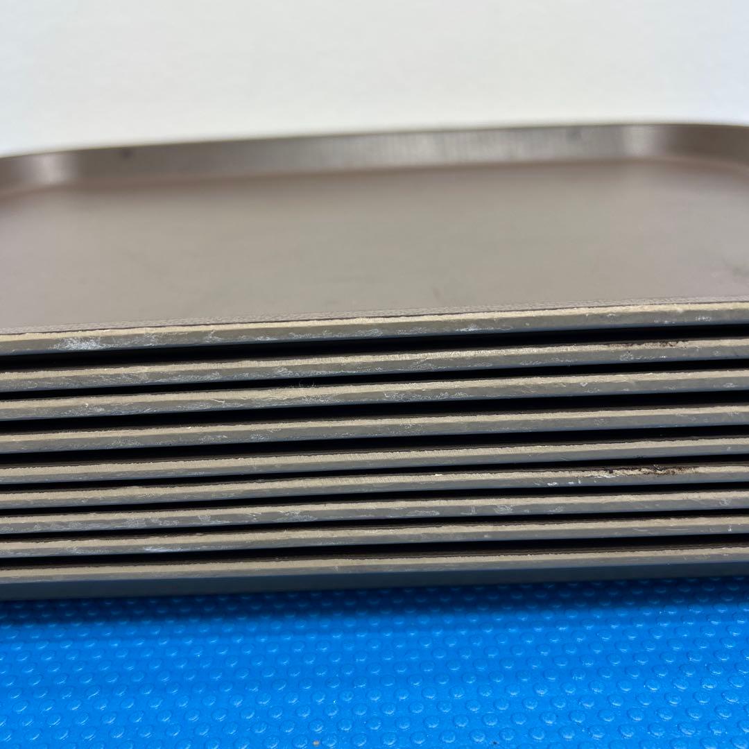 CAMBRO 業務用トレイ　9枚セット　ノンスリップ　ブラウン　トレー