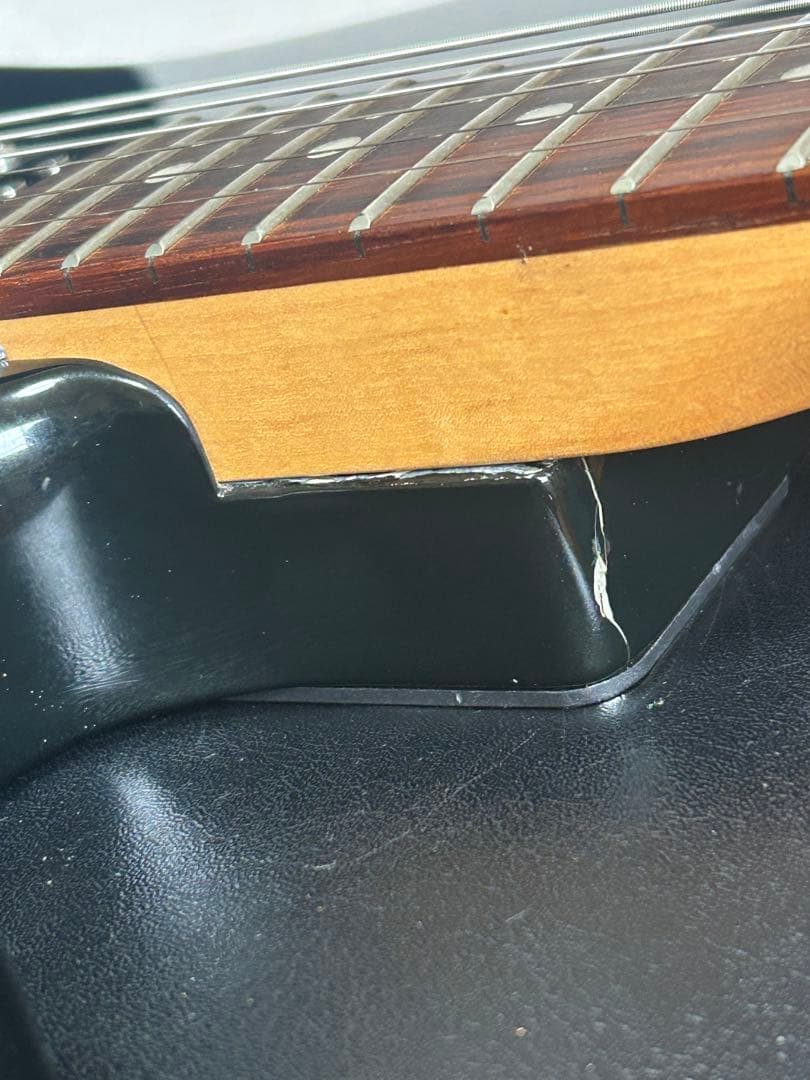 SELDERストラトキャスタータイプミラーピックガード各部調整済み