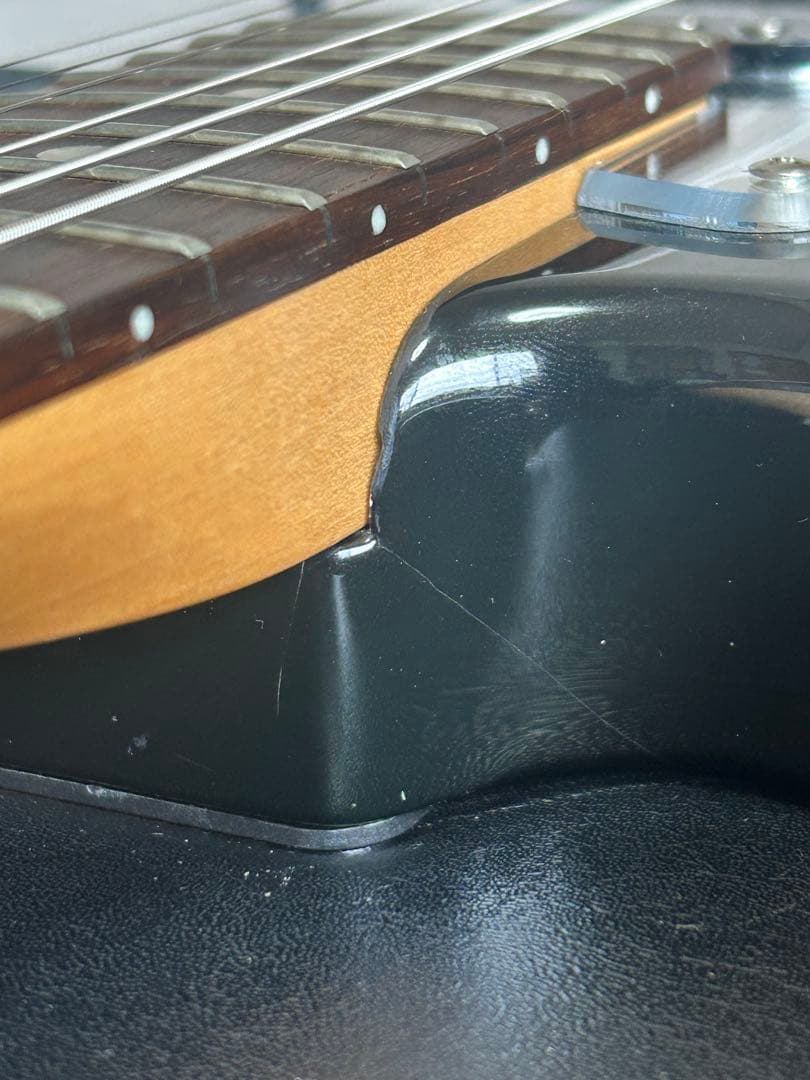 SELDERストラトキャスタータイプミラーピックガード各部調整済み