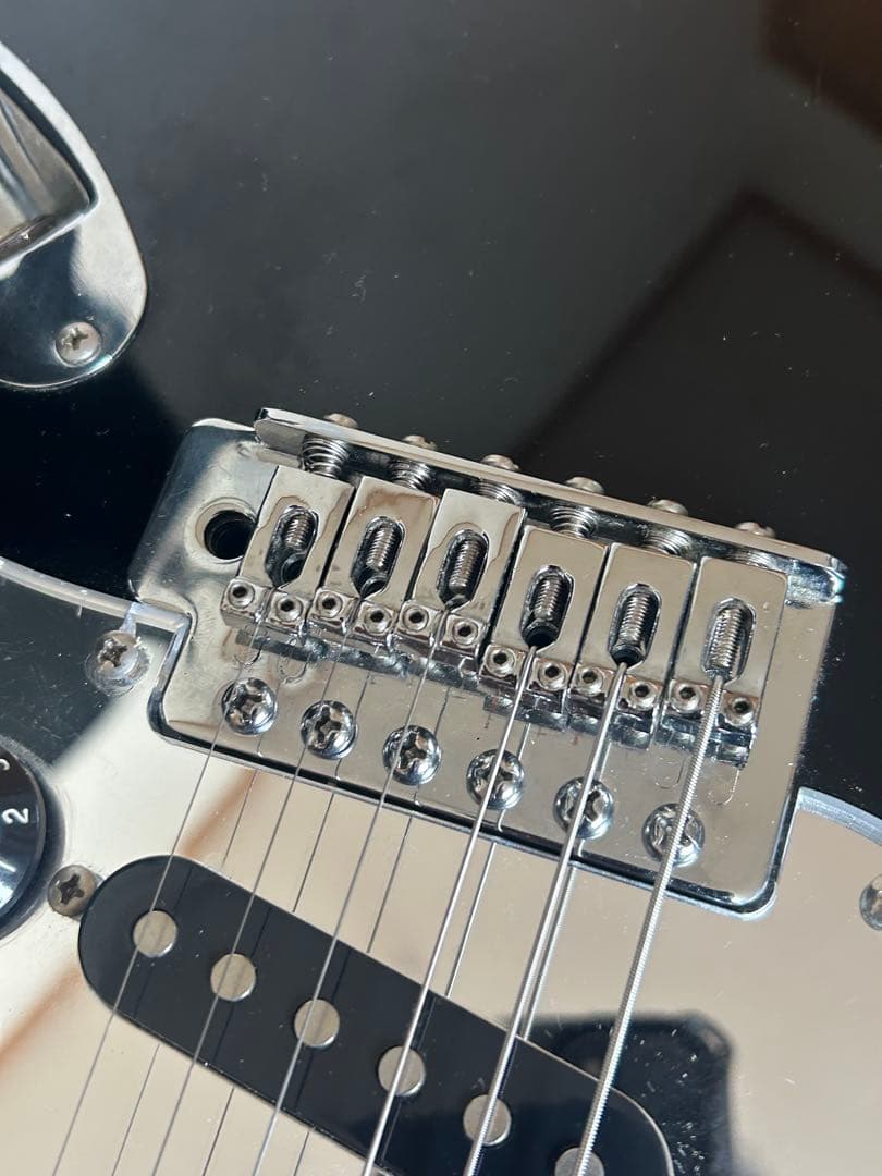 SELDERストラトキャスタータイプミラーピックガード各部調整済み