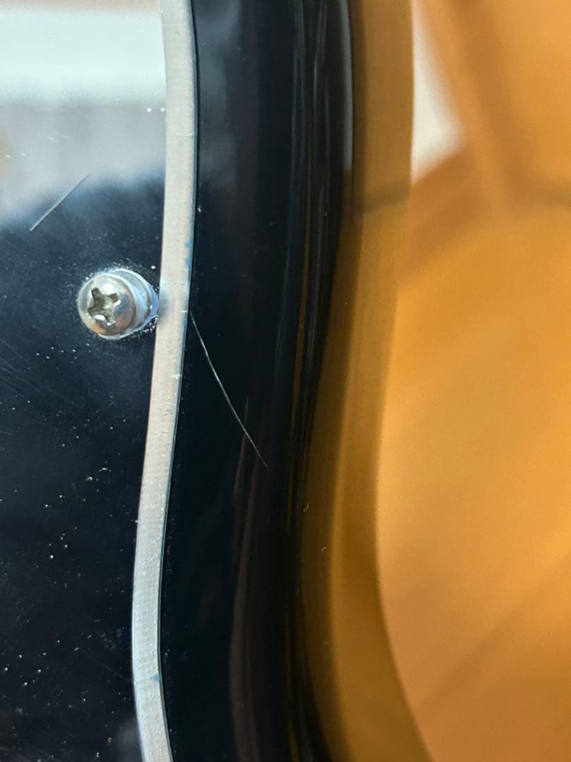 SELDERストラトキャスタータイプミラーピックガード各部調整済み