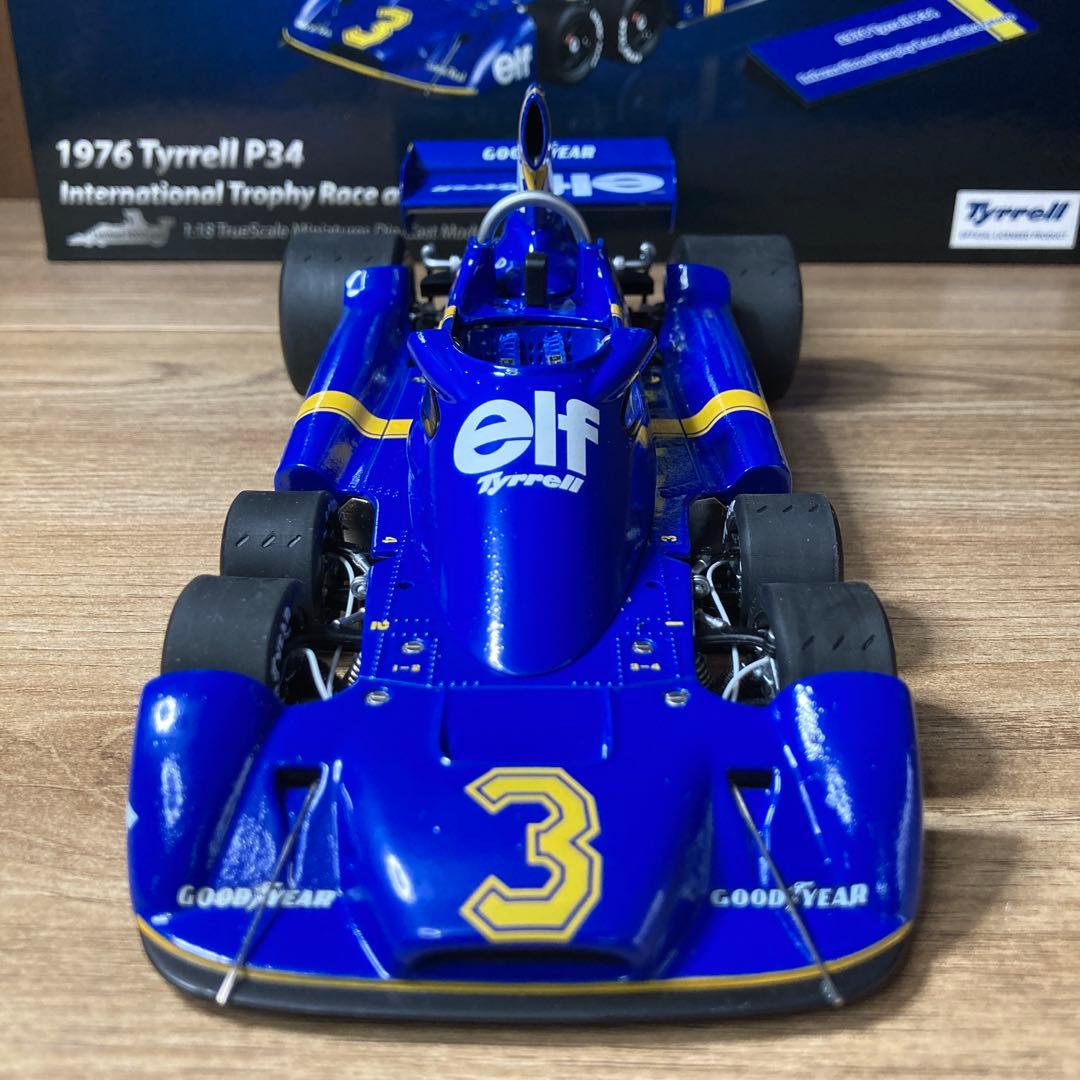 TSMトゥルースケール1/18TyrrellP341976Silverstone