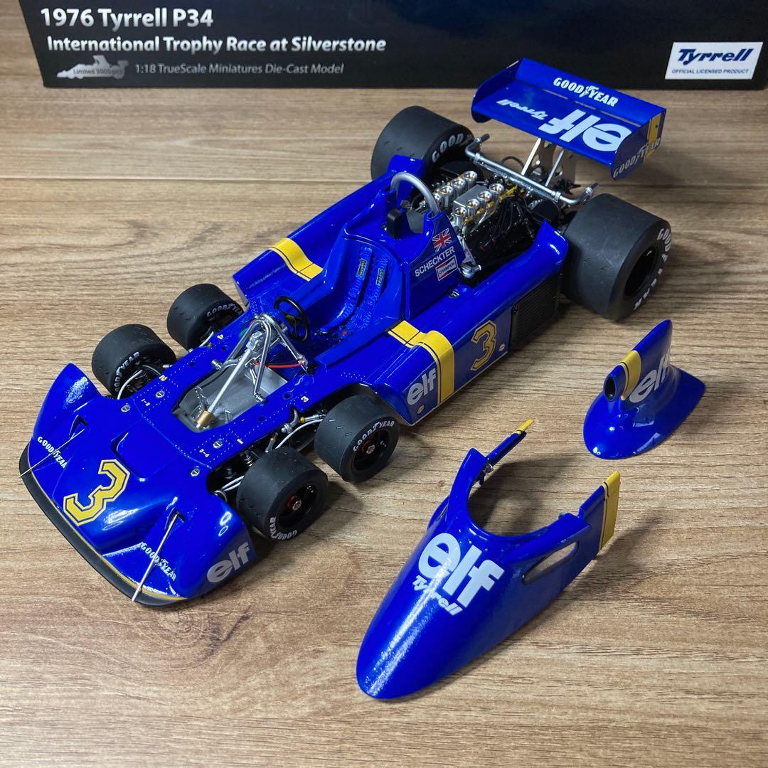 TSMトゥルースケール1/18TyrrellP341976Silverstone