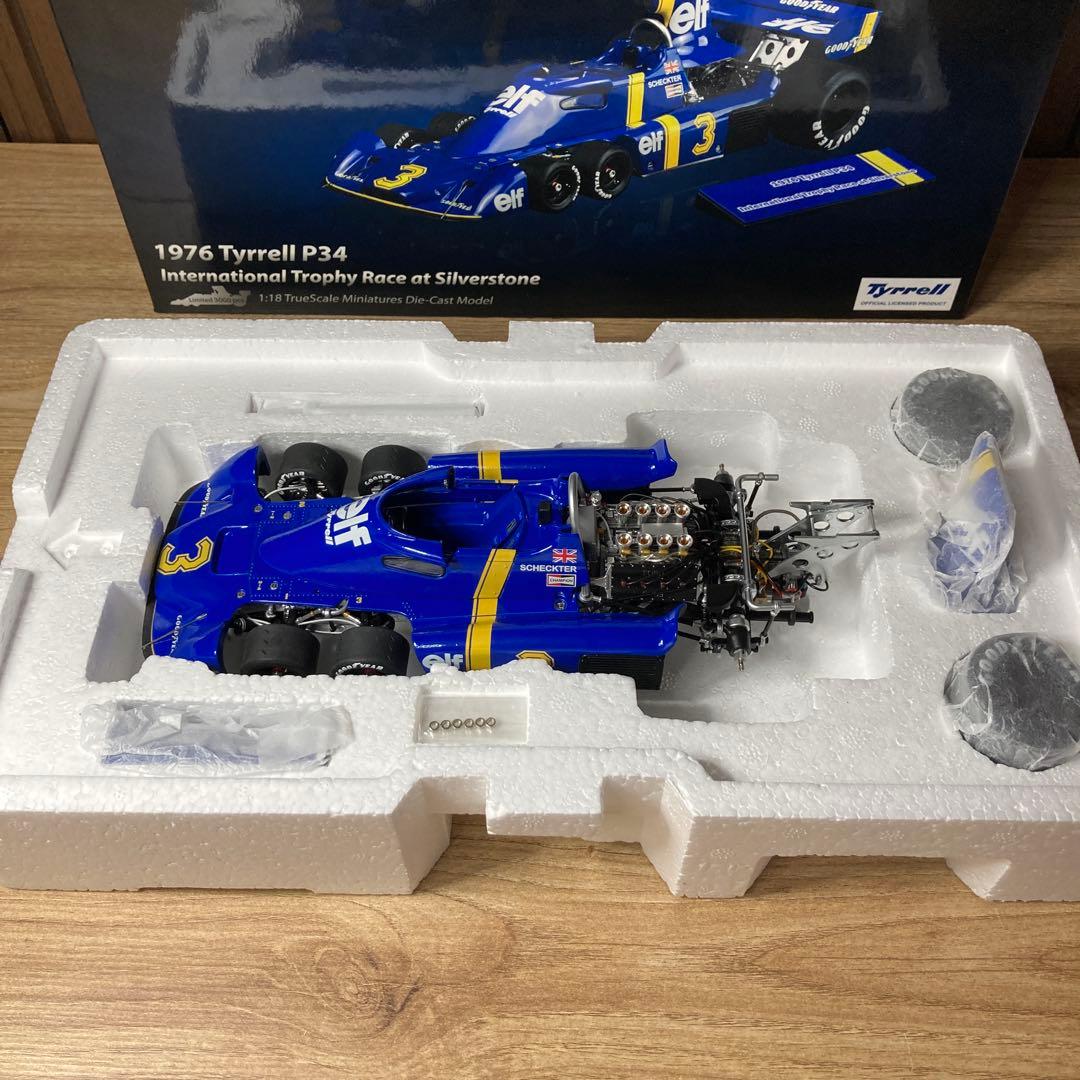 TSMトゥルースケール1/18TyrrellP341976Silverstone