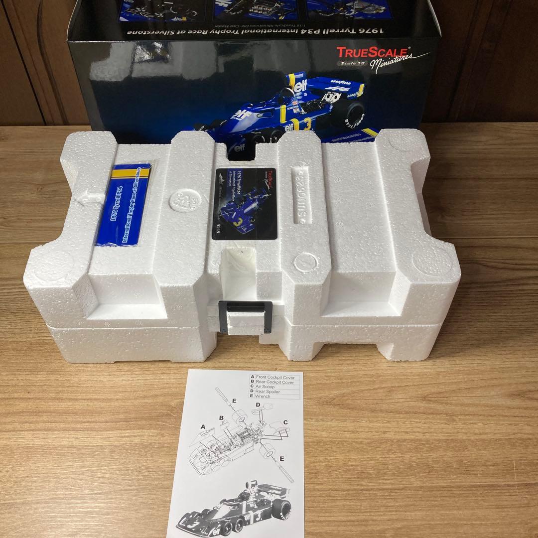 TSMトゥルースケール1/18TyrrellP341976Silverstone