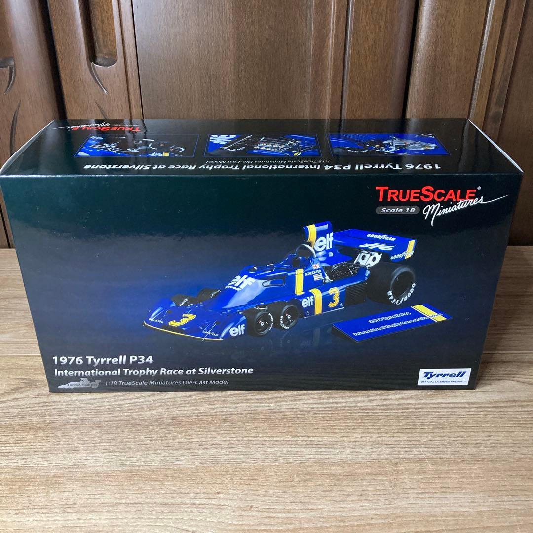 TSMトゥルースケール1/18TyrrellP341976Silverstone