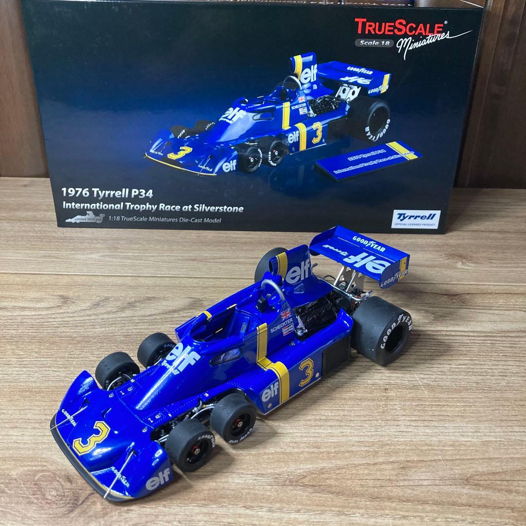 TSMトゥルースケール1/18TyrrellP341976Silverstone