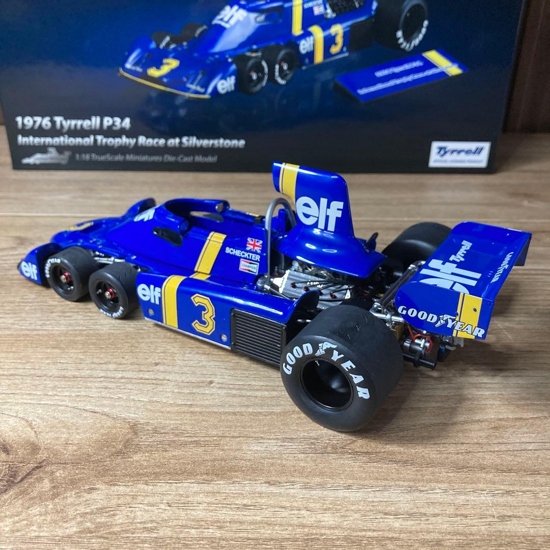 TSMトゥルースケール1/18TyrrellP341976Silverstone