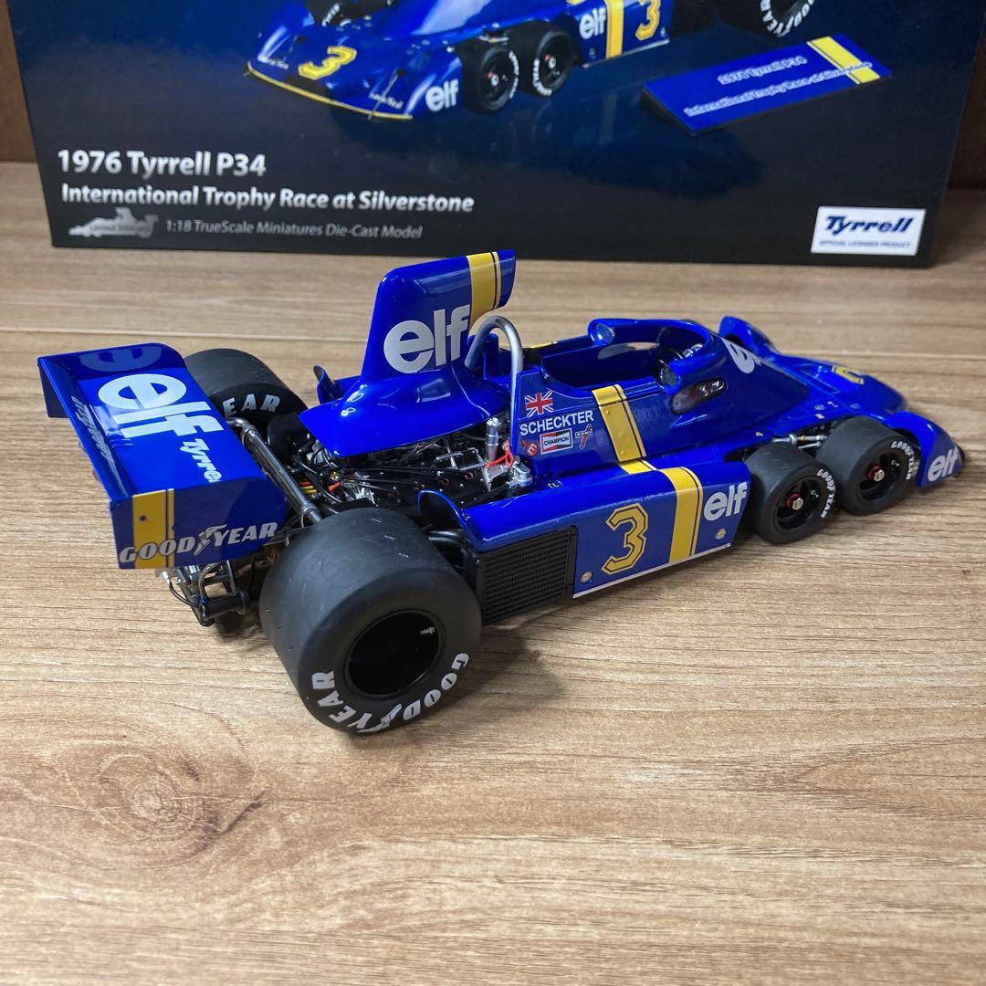 TSMトゥルースケール1/18TyrrellP341976Silverstone