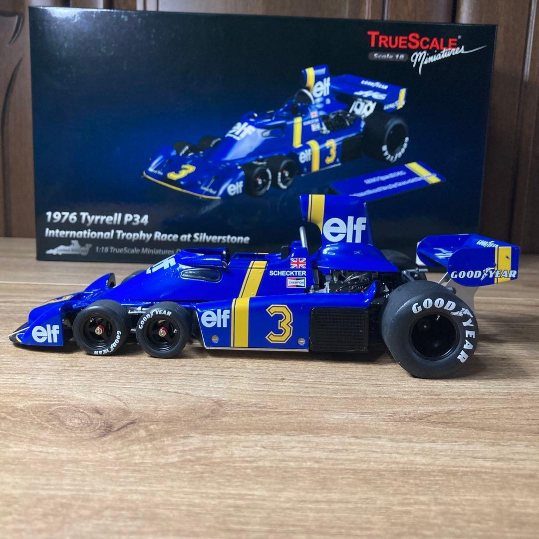 TSMトゥルースケール1/18TyrrellP341976Silverstone