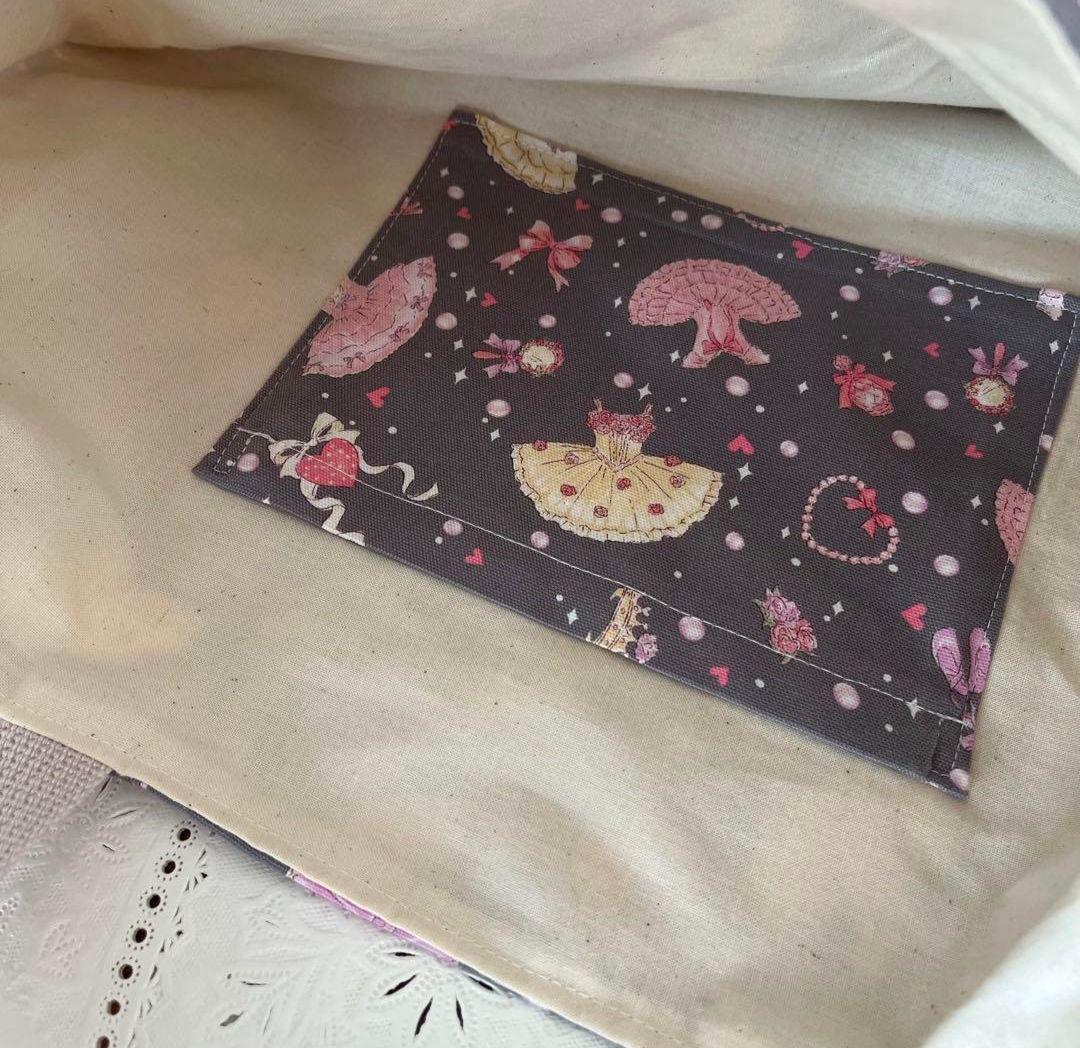 入園入学3点セット♡レッスンバッグ　上靴入れ　お着替え入れ　女の子　バレリーナ